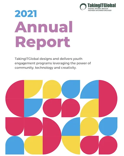Couverture du rapport annuel 2021
